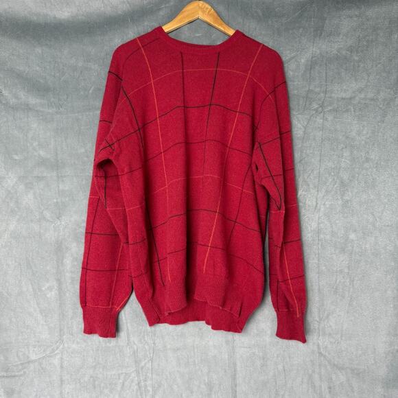 Tuttle Golf Collection 100% Cashmere Made in Scotland Crew neck Sweater Men's XL - Picture 1 of 16